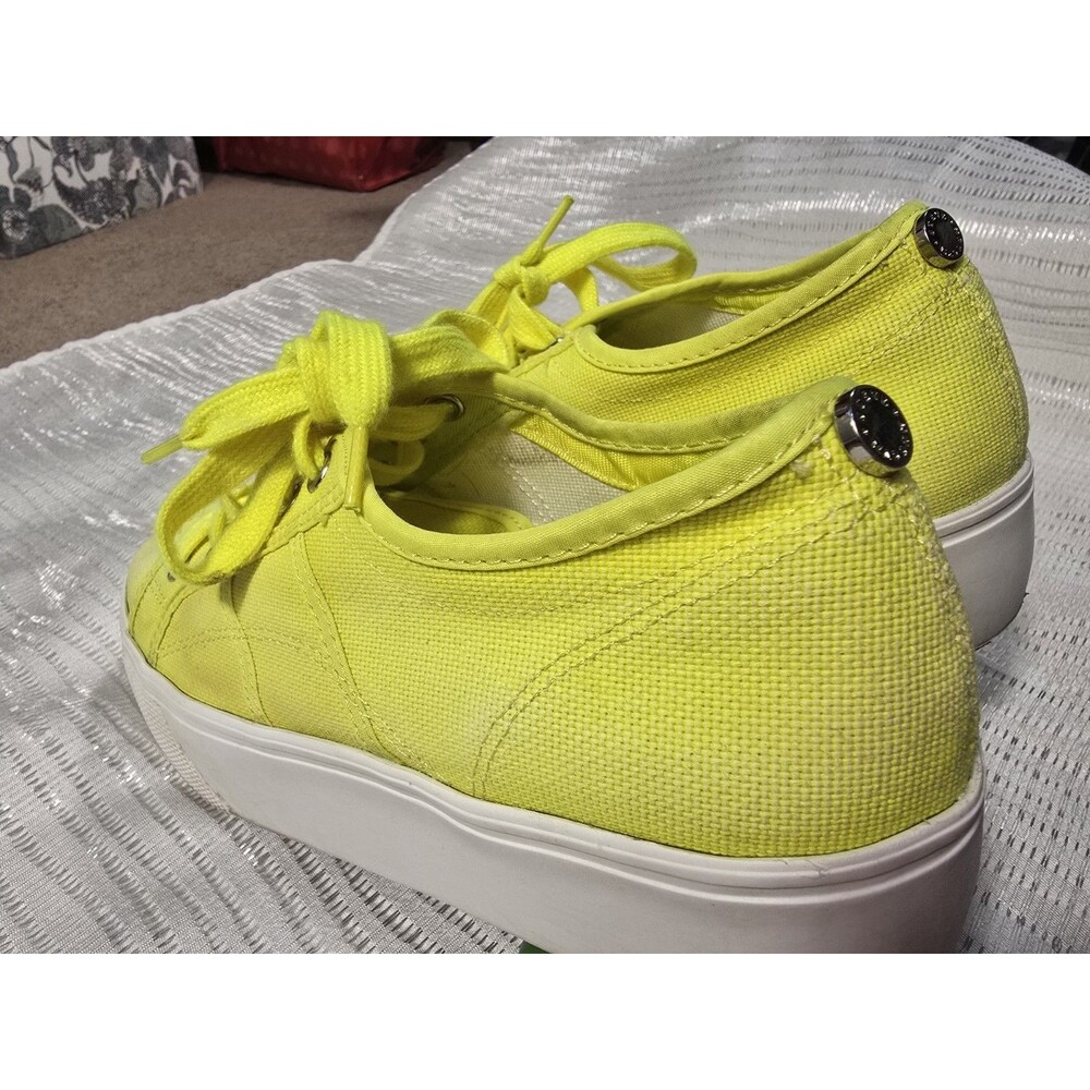 STEVE MADDEN “Emmi” Platform Sneaker, Limelight, Women’s Size 8 - Picture 9 of 16